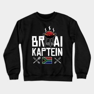 Braai Kaptein South Africa Family BBQ Crewneck Sweatshirt